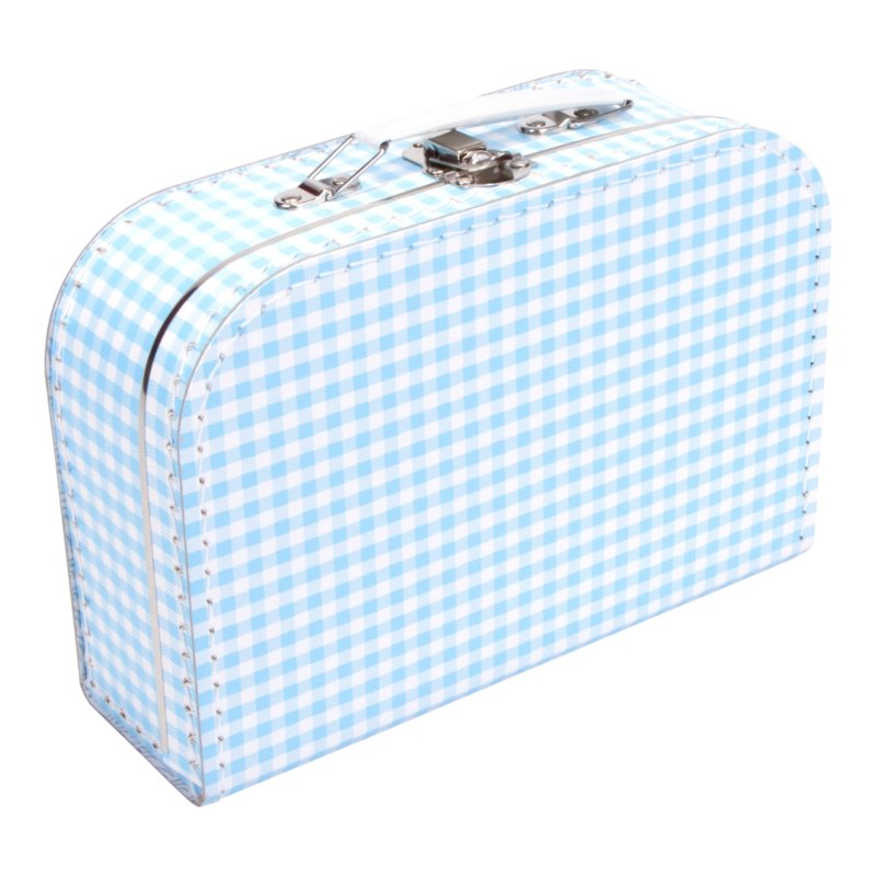 Kinderkoffertjes Stippen - 25 cm - Diverse kleuren (25-8016)